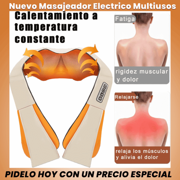 Masajeador eléctrico Multiusos - Imagen 2