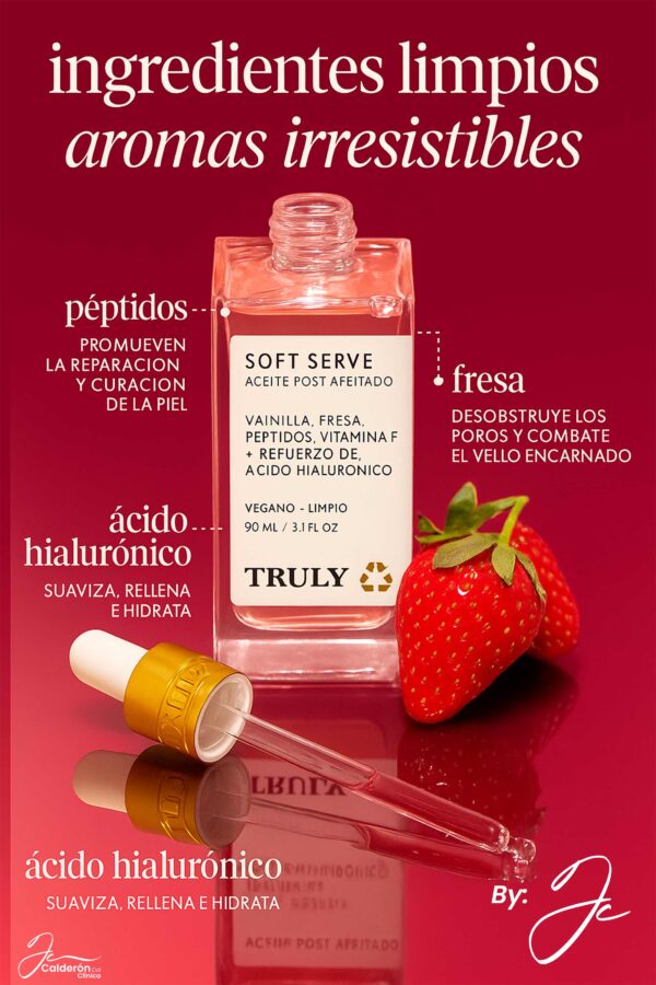 Truly Soft Serve After Shave Oil - Imagen 4